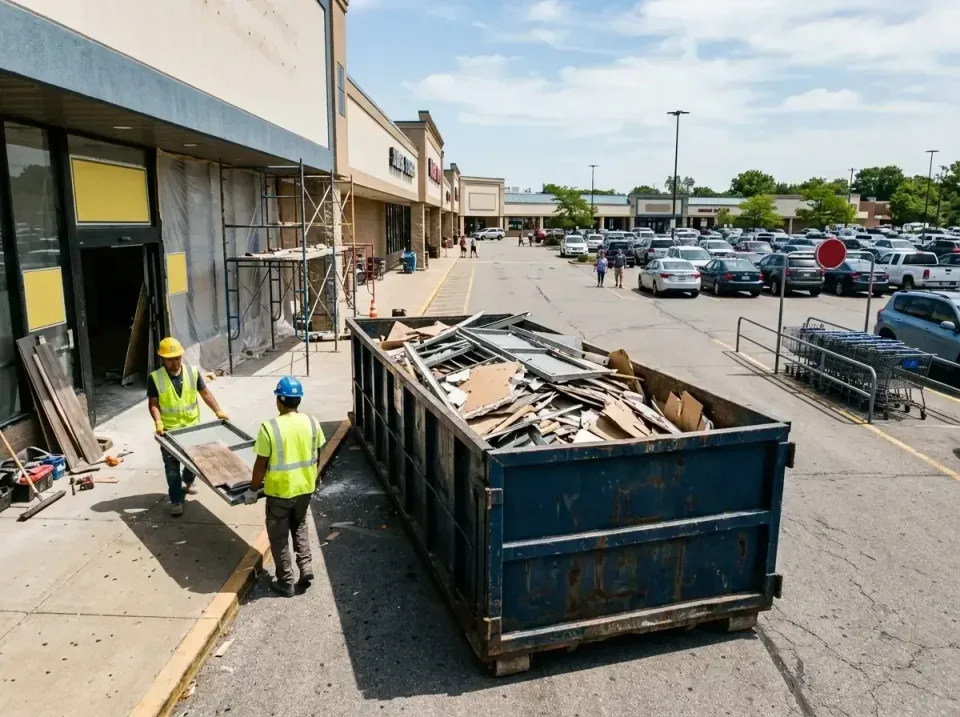 retail-store-renovation-debris-003 — frequently asked questions, Roll-off Dumpster Rentals in Savannah, MO